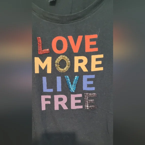 Euc Torrid 2 black  🖤 tshirt - Picture 3 of 6